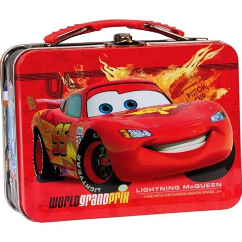 cars metal lunch box|disney lunch box for boys.